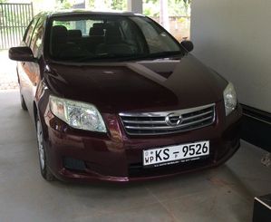 Toyota Axio 141 X 2012