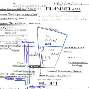 Land with House For Sale In Athurugiriya - Image 2