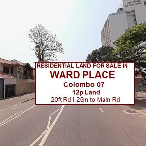 Land for Sale in Colombo 07 - 12p with 20ft Rd - Image 2